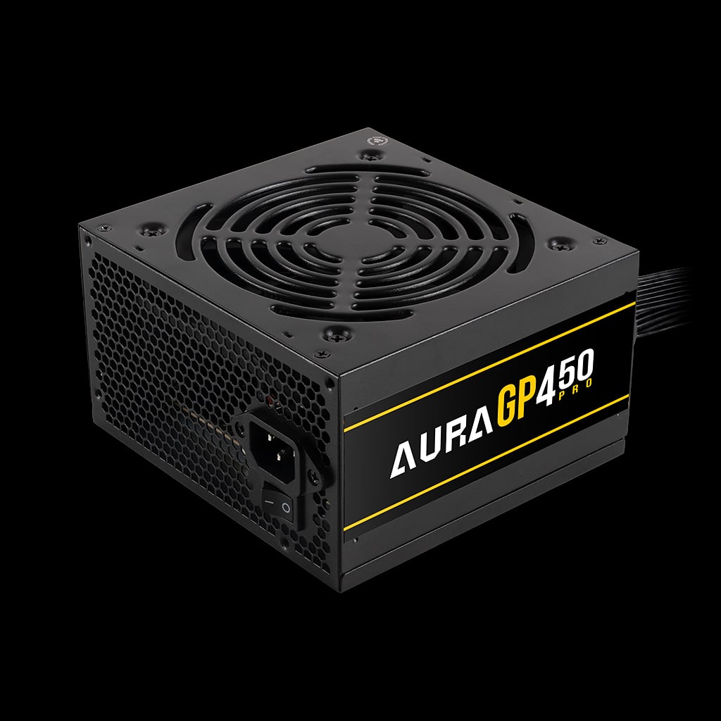 Gamdias AURA GP450 PRO 450W Power Supply Black image 1