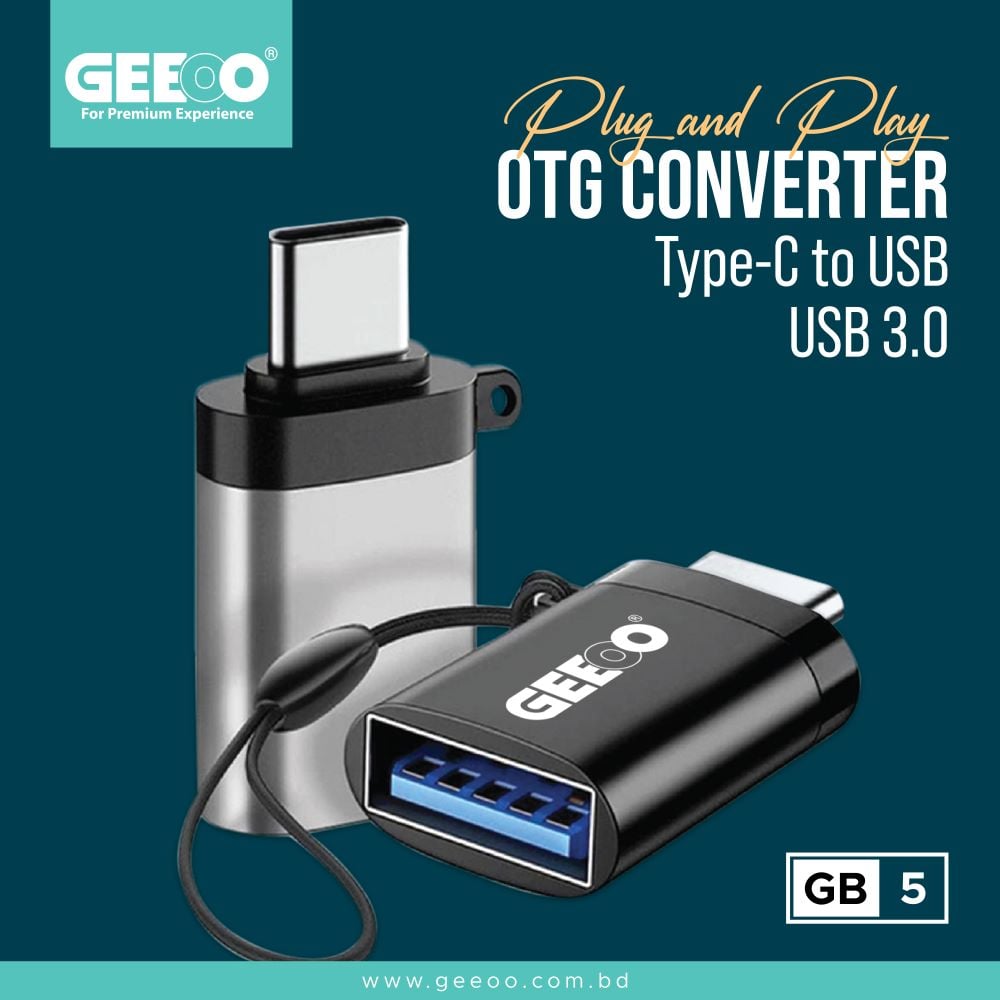 GB5 Type-C to USB 3.0 OTG Converter image 1