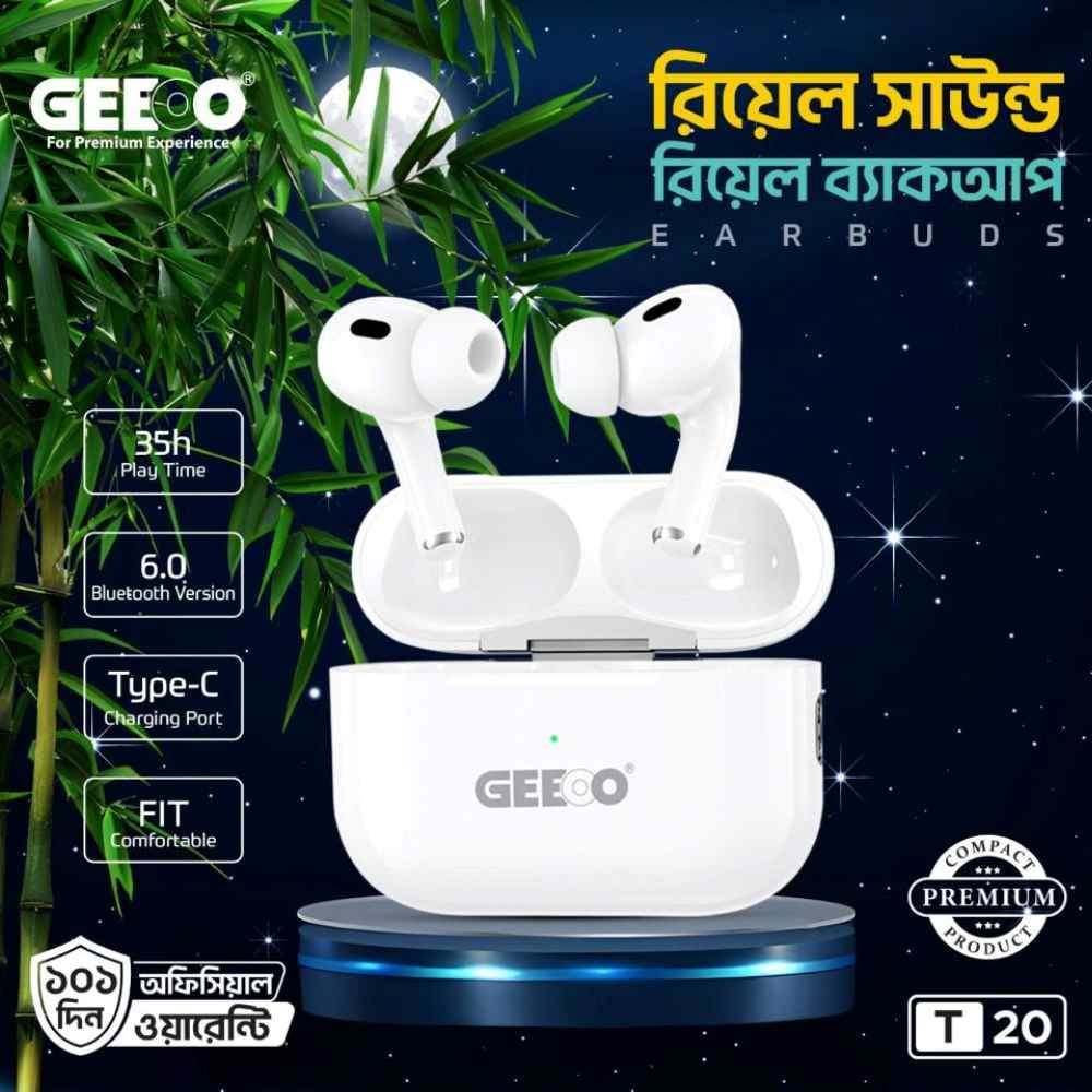 GEEOO Real Sound, Real Backup TWS image 1