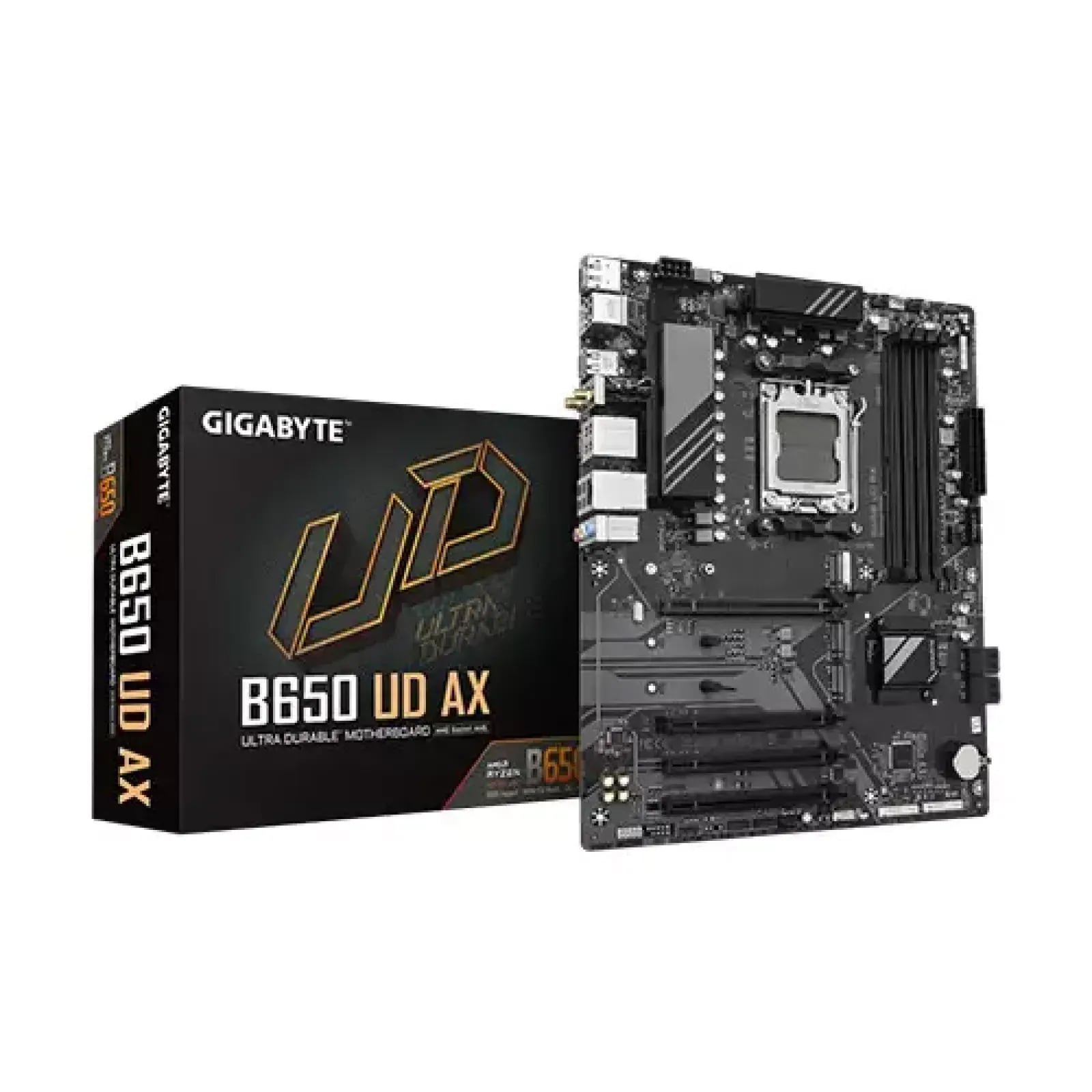 GIGABYTE B650 UD AX AMD AM5 DDR5 ATX Motherboard image 1