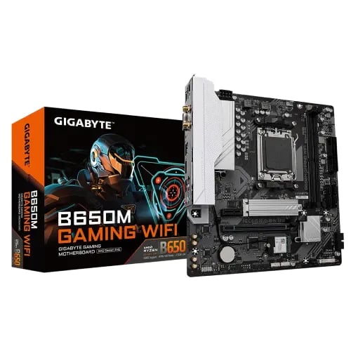 GIGABYTE B650M GAMING WIFI mATX AM5 Motherboard image 1