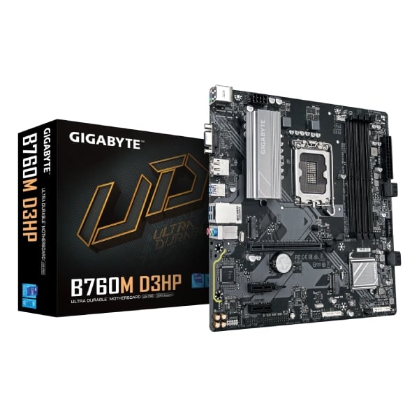 GIGABYTE B760M D3HP DDR5 Micro ATX Motherboard image 1
