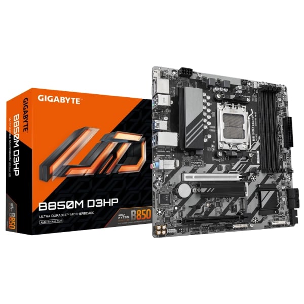 GIGABYTE B850M D3HP AMD AM5 DDR5 Micro ATX Motherboard image 1