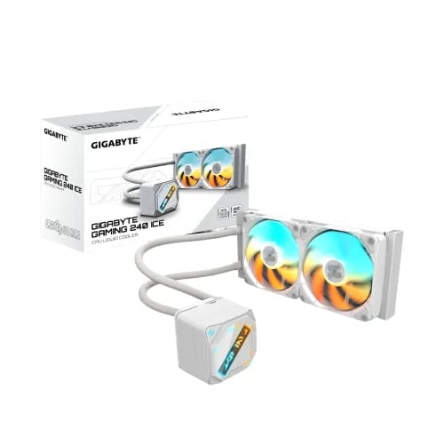 GIGABYTE GAMING 240 ICE All-in-one Liquid CPU Cooler image 1
