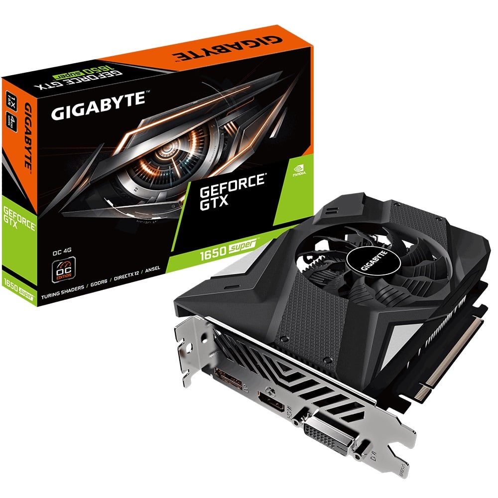 Gigabyte GeForce GTX 1650 Super OC 4GB Graphics Card image 1