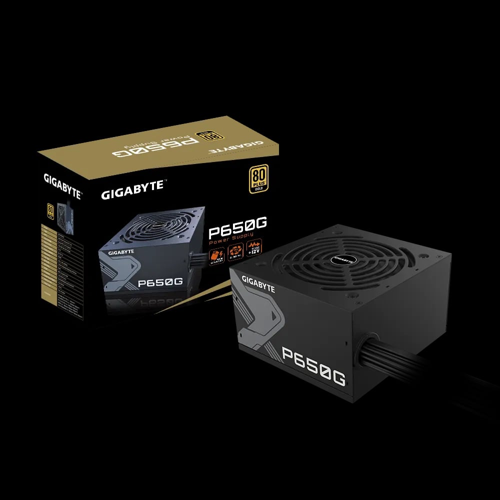 Gigabyte GP-P650G 650W 80 Plus Gold ATX Power Supply image 1