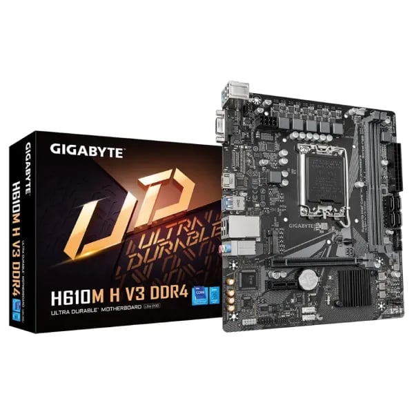 GIGABYTE H610M H V3 DDR4 Micro ATX Motherboard image 1