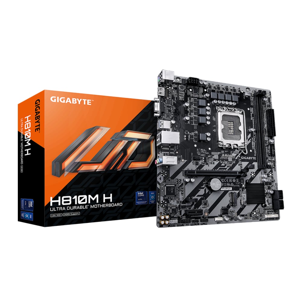 Gigabyte H810M H LGA1851 mATX Motherboard image 1