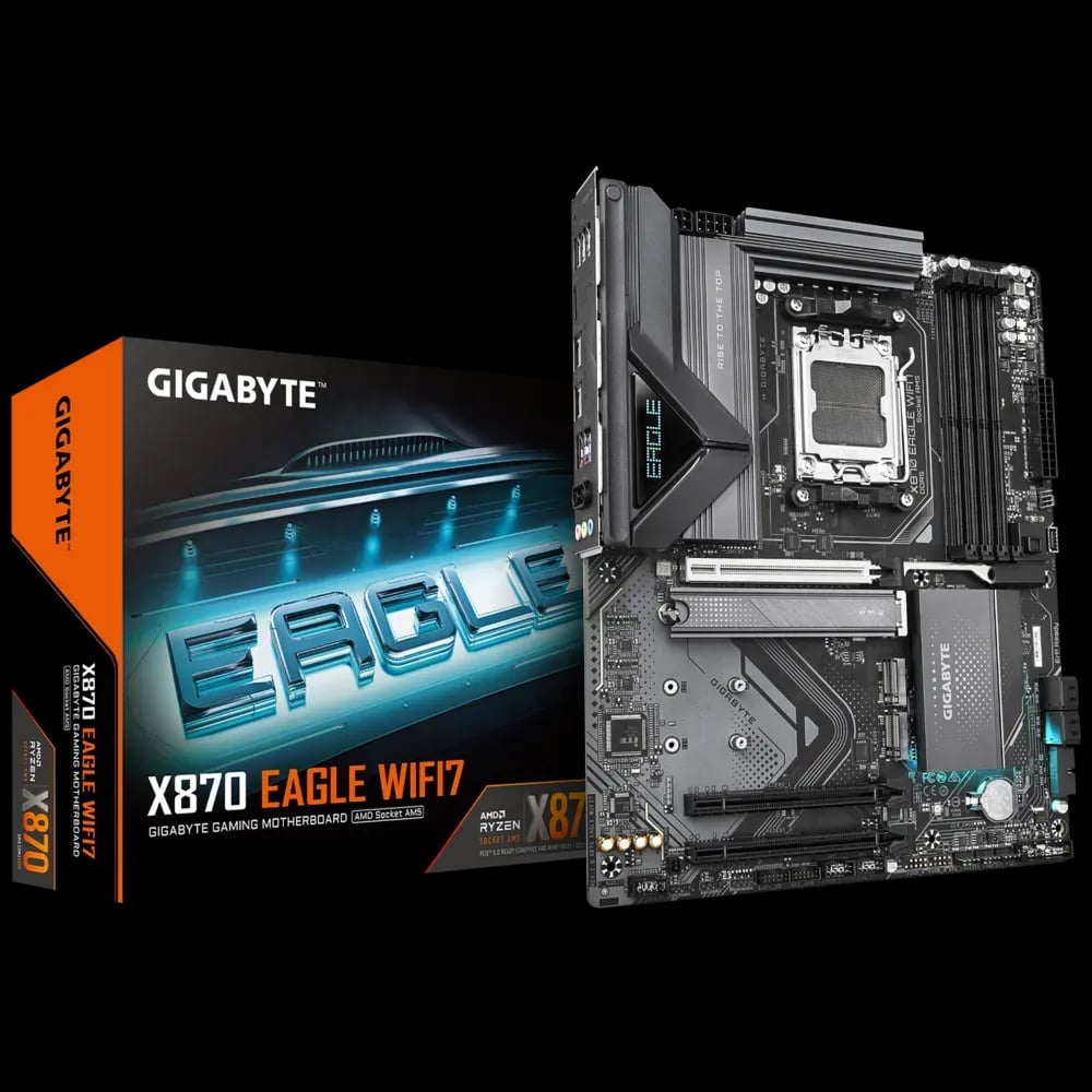 GIGABYTE X870 EAGLE WIFI7 DDR5 AMD AM5 ATX Motherboard image 1