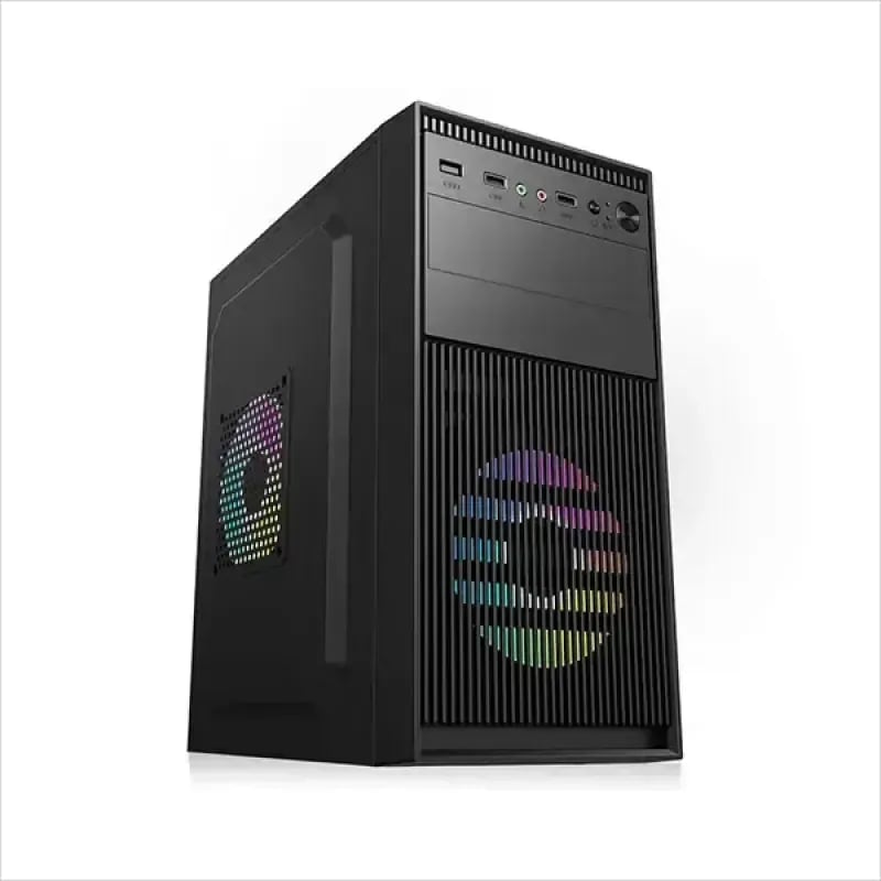 Golden Field 1718B Mid Tower Micro-ATX Casing with PSU image 1