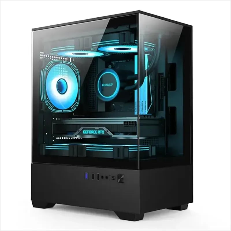 Golden Field T01 M-ATX Mini Tower Gaming Casing image 1