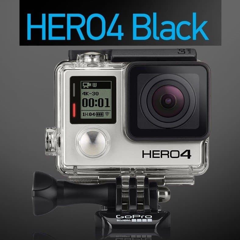 GoPro Hero 4 Black- Waterproof and 4K Video Recording image 1