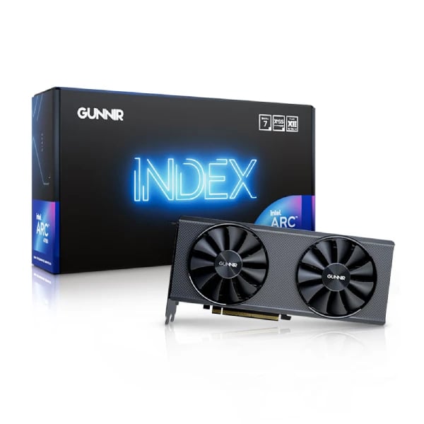 GUNNIR Intel Arc A750 Index 8GB GDDR6 Graphics Card image 1