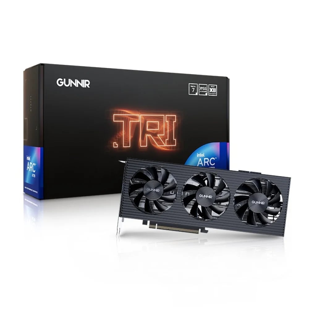 Gunnir Intel Arc A770 Tri 16G GDDR6 Graphics Card image 1