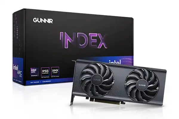 GUNNIR Intel Arc B580 Index 12G GDDR6 Graphics Card image 1