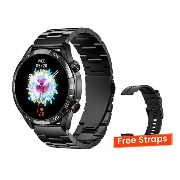 Haylou Solar 5 Smart Watch with Metallic Strap image 1