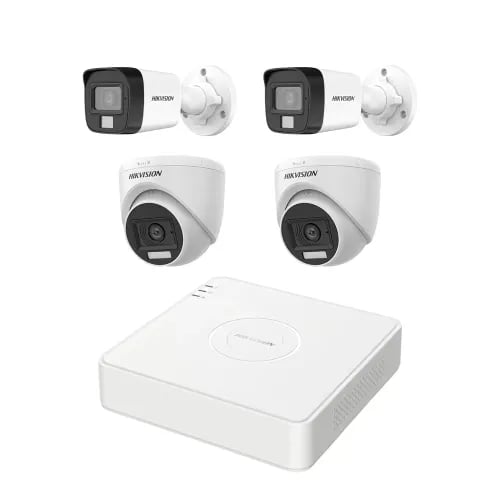 Hikvision 4 Unit IP Camera Package image 1