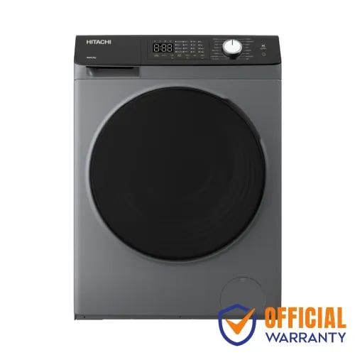 Hitachi 8KG Front Load Washing Machine (BD-802HVOS) image 1