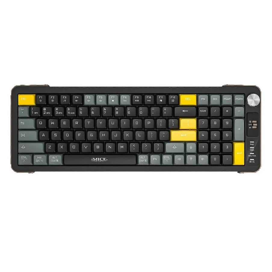 iMICE AN-800 Dual-Mode Bluetooth Wireless Keyboard image 1