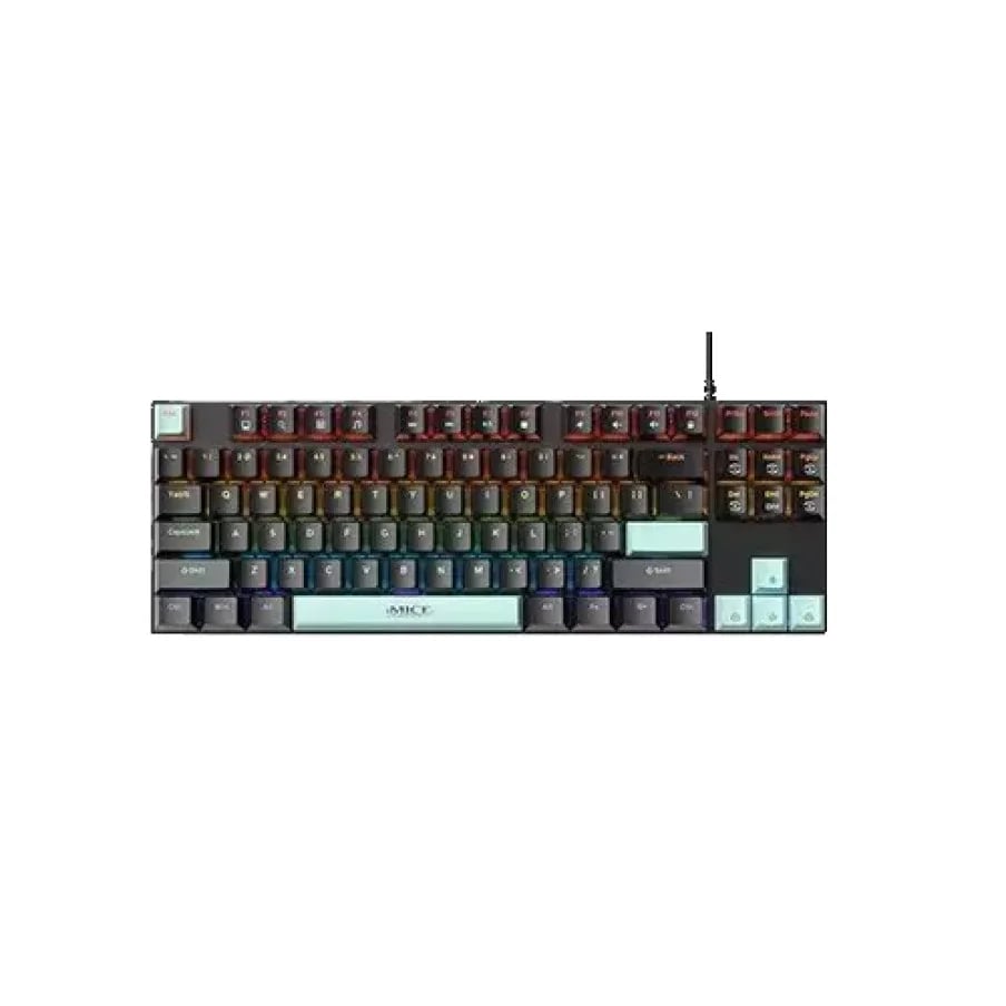 iMICE GK-300 RGB Blue Switch Mechanical Keyboard image 1