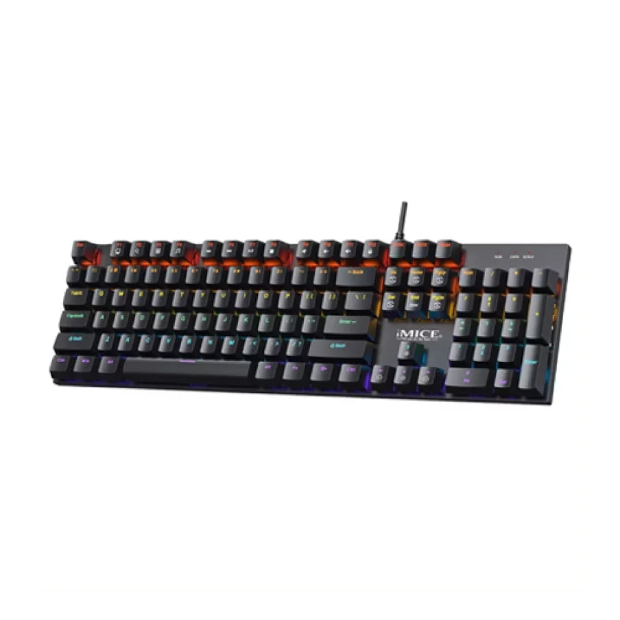 iMICE GK-600 104-Key RGB Wired Gaming Keyboard image 1