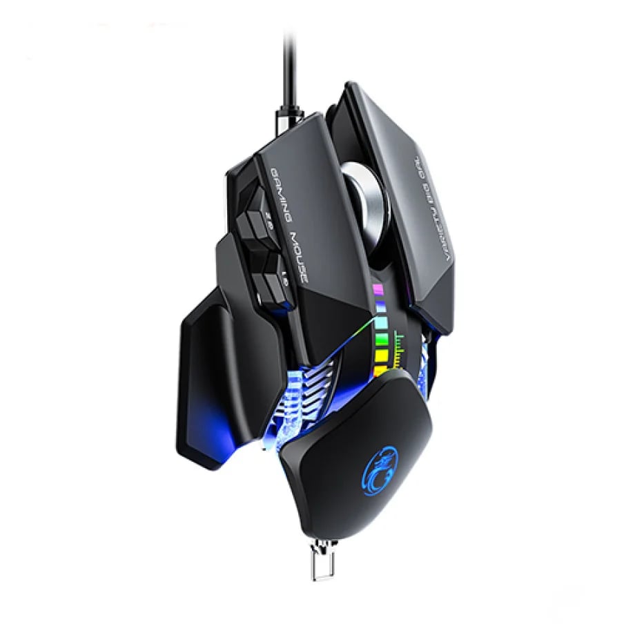 iMICE T-93 Programmable Metal RGB Gaming Mouse image 1