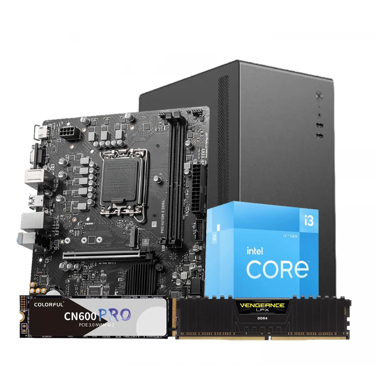 Intel Core i3-12100 12th Gen Budget Desktop PC image 1