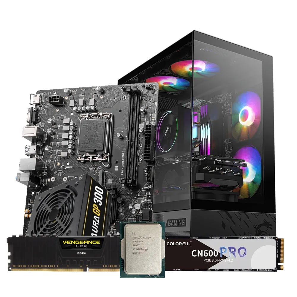 Intel Core i5 14500 14th Gen Desktop PC image 1