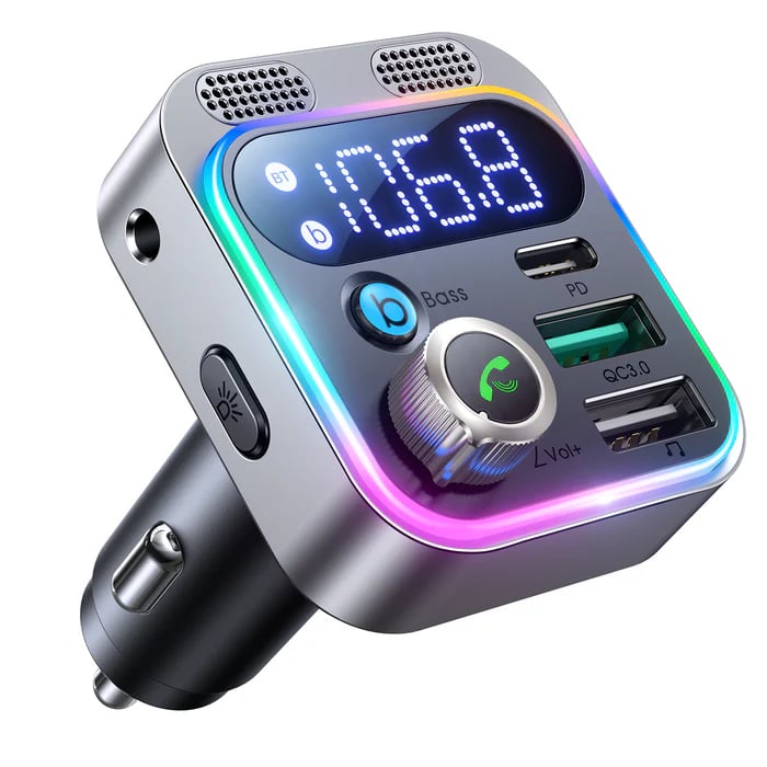 JOYROOM JR-CL16 48W Car Wireless FM Transmitter image 1