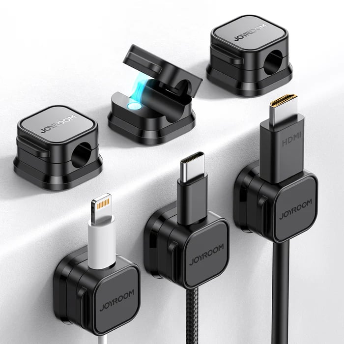 JOYROOM JR-ZS368 Magnetic Cable Organizer (6pcs) image 1