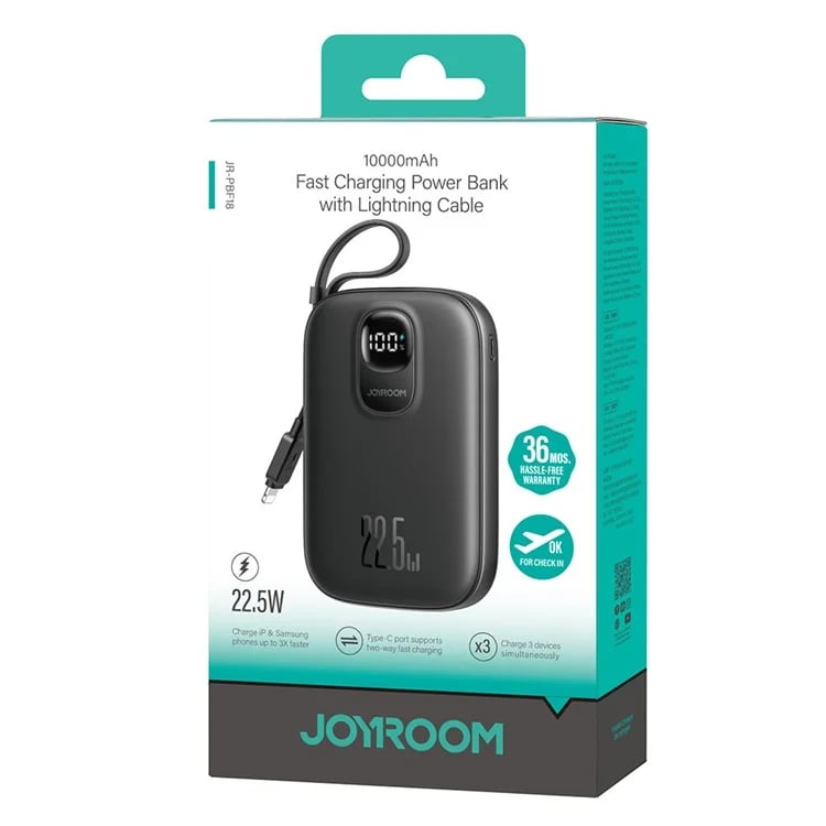 JOYROOM PBF18 10000mAh 22.5W LIGHTNING image 1