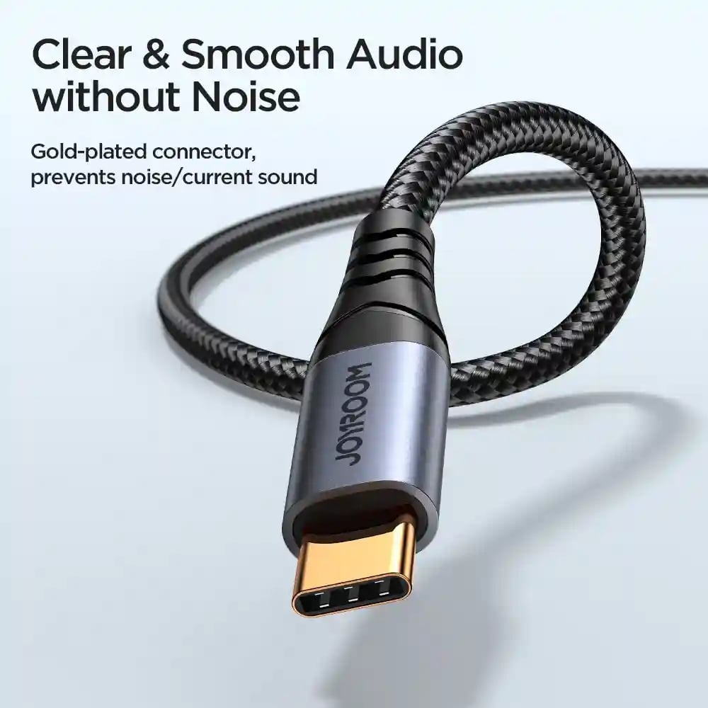 JOYROOM SY-A07 Type-C To 3.5mm audio cable HIFI image 1