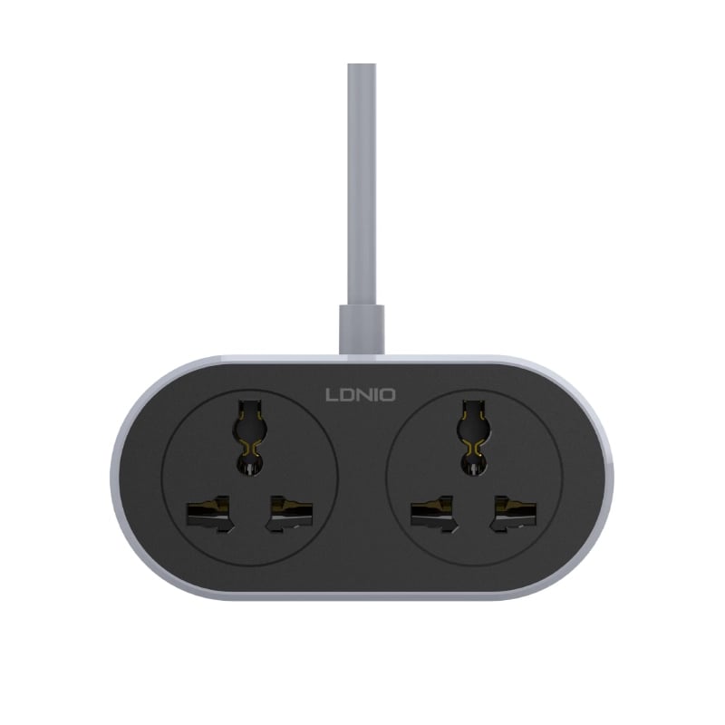 LDNIO SC2018-(5M) UNIVERSAL 2 OUTLET EXTENSION CORD image 1