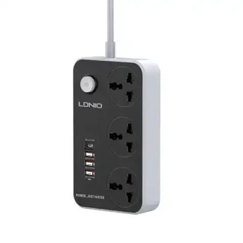 LDNIO SC3412 3 OUTLETS image 1