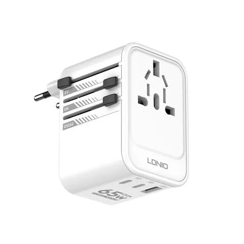 LDNIO Z6 UNIVERSAL ADAPTER 65W (BLACK) - Variant 2 image 1