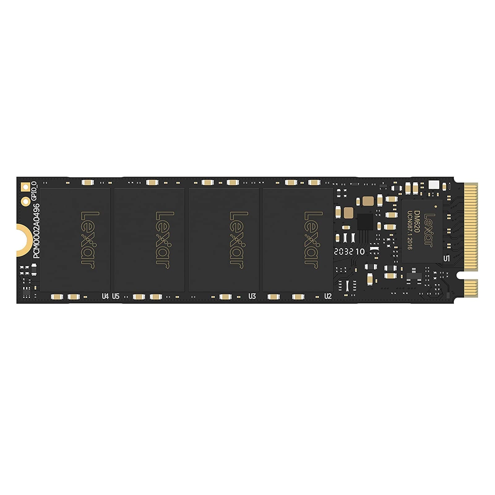 Lexar NM620 256GB M.2 NVMe SSD image 1
