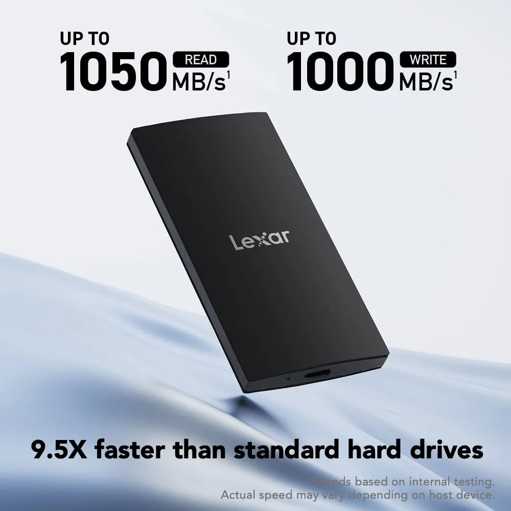 Lexar SL300 2TB Type-C 3.2 Gen 2 Portable SSD image 1