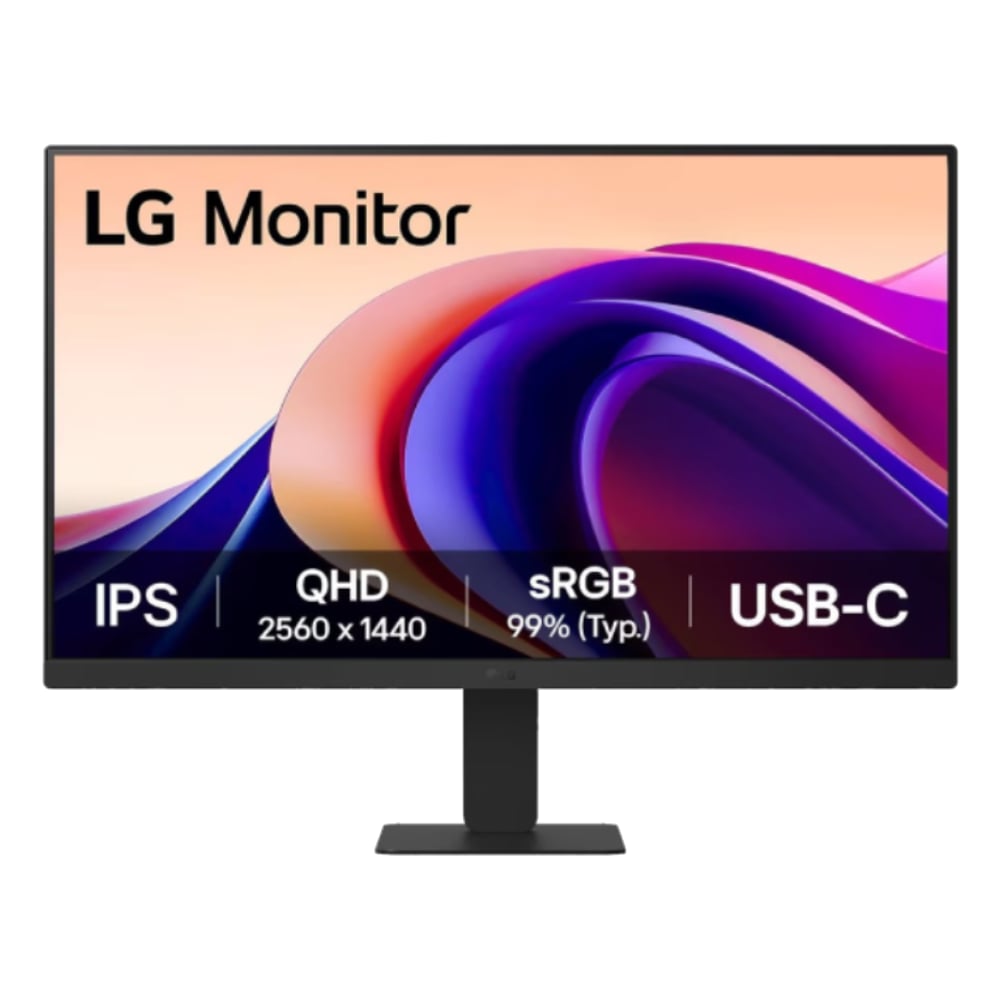 LG 24U631A-B 23.8" QHD 100Hz IPS Monitor image 1