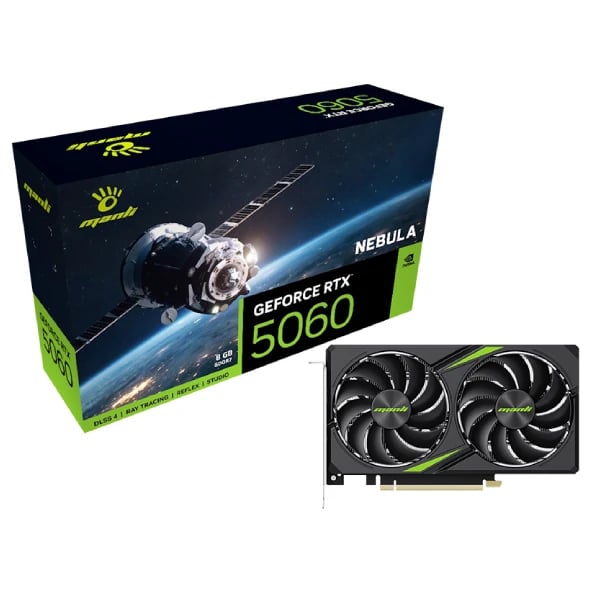 Manli Nebula GeForce RTX 5060 8GB GDDR7 Graphics Card image 1