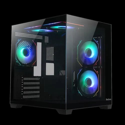 MaxGreen DarkWave F5 Mid-Tower M-ATX Gaming Case image 1