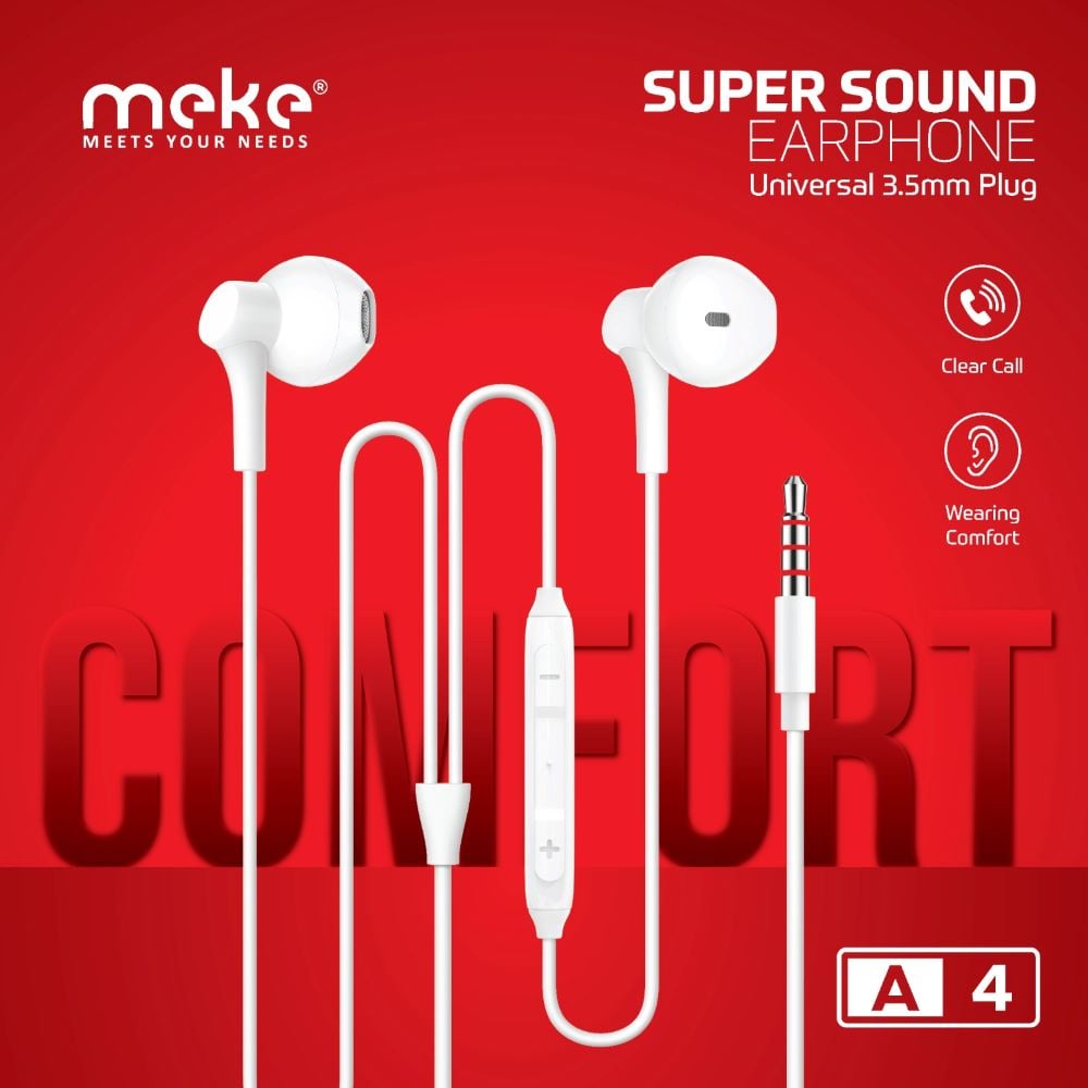 MEKE A4 Super Sound Earphone image 1