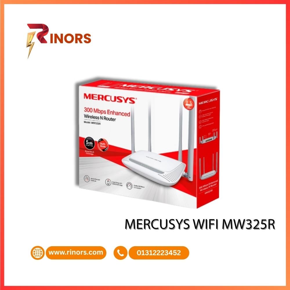 Mercusys MW325R N300 Wireless Wi-Fi Router image 1