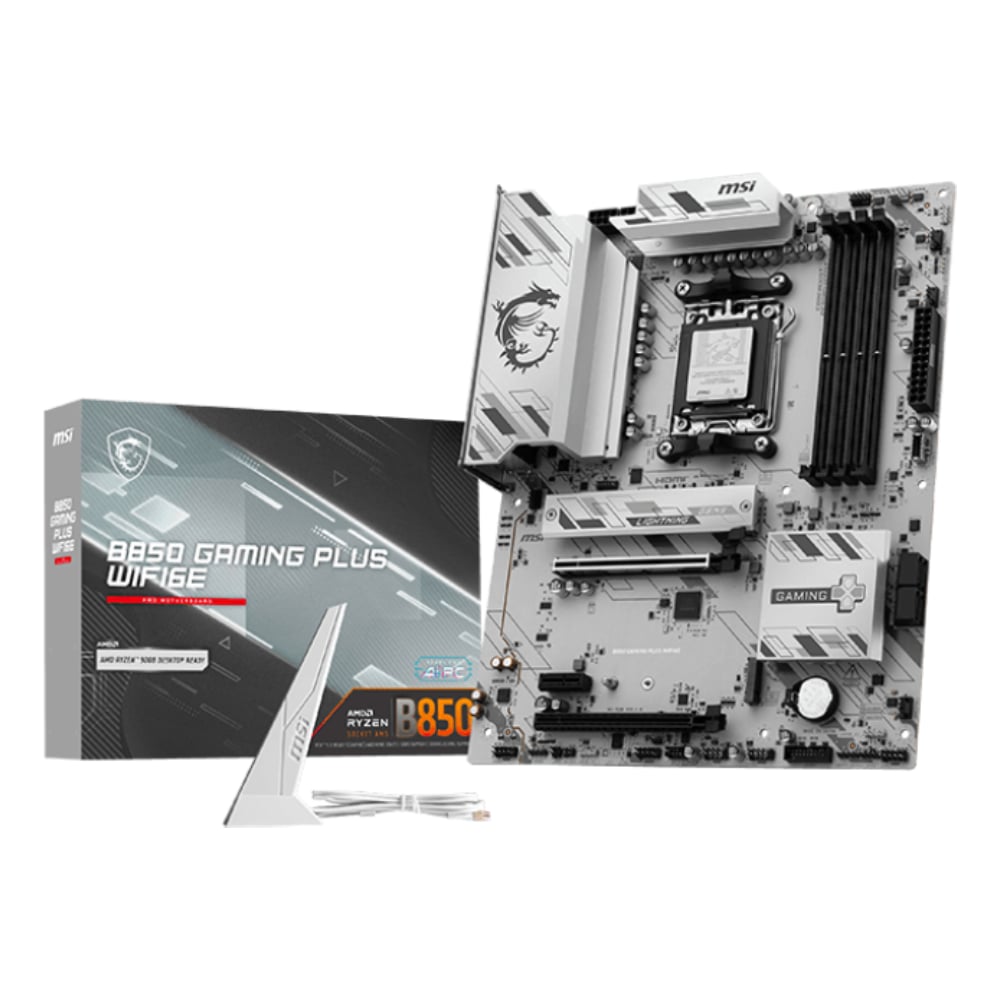 MSI B850 GAMING PLUS WIFI6E AM5 ATX Motherboard image 1