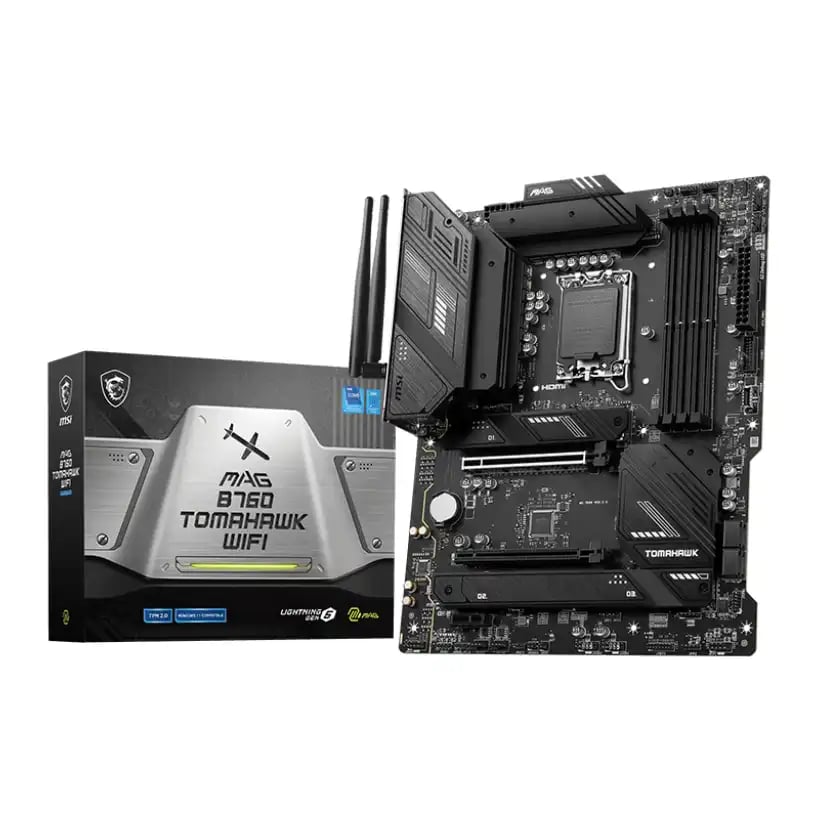 MSI MAG B760 TOMAHAWK WIFI DDR5 ATX Motherboard image 1