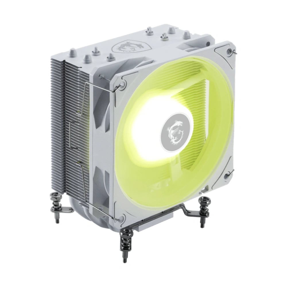 MSI MAG COREFROZR AA13 WHITE ARGB Air CPU Cooler image 1