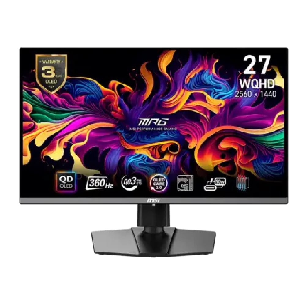 MSI MPG 271QRX 26.5" 2K QD-OLED 360Hz Gaming Monitor image 1
