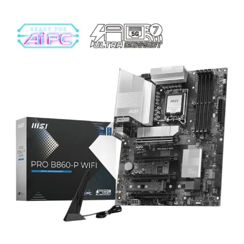 MSI PRO B860-P WIFI LGA 1851 ATX Motherboard image 1
