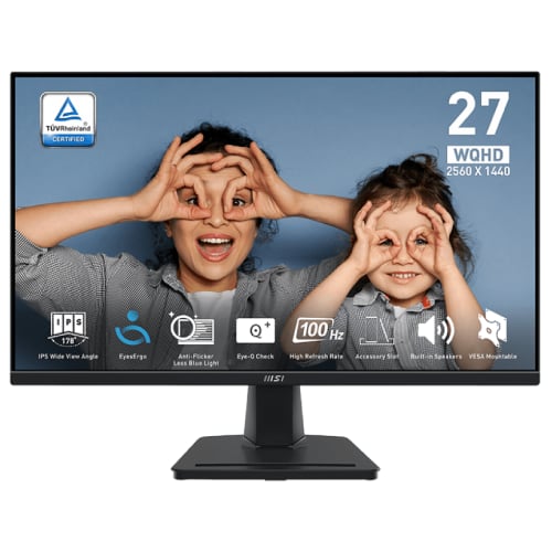 MSI PRO MP275Q 27" 100Hz IPS WQHD Monitor image 1