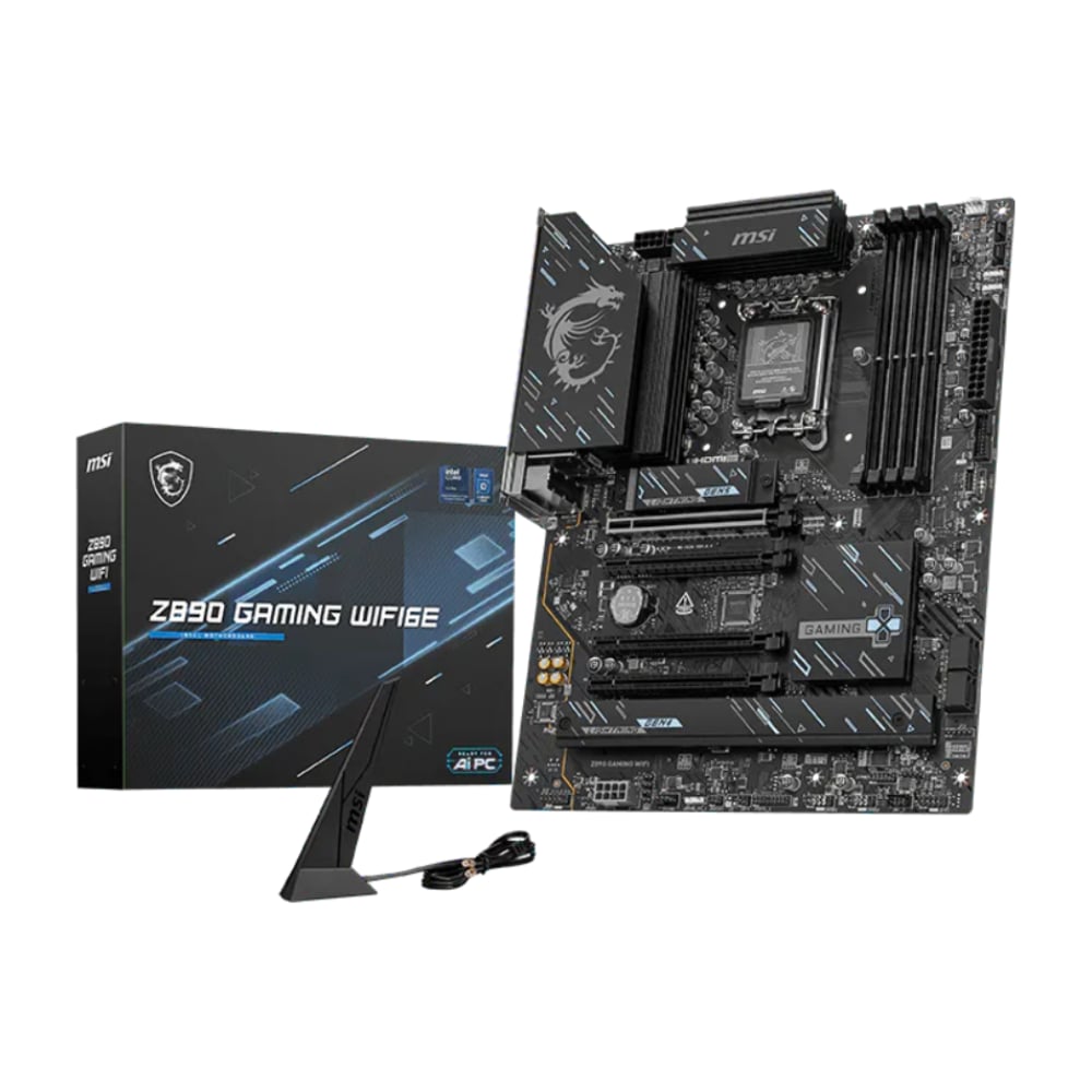 MSI Z890 GAMING WIFI6E LGA 1851 ATX Motherboard image 1