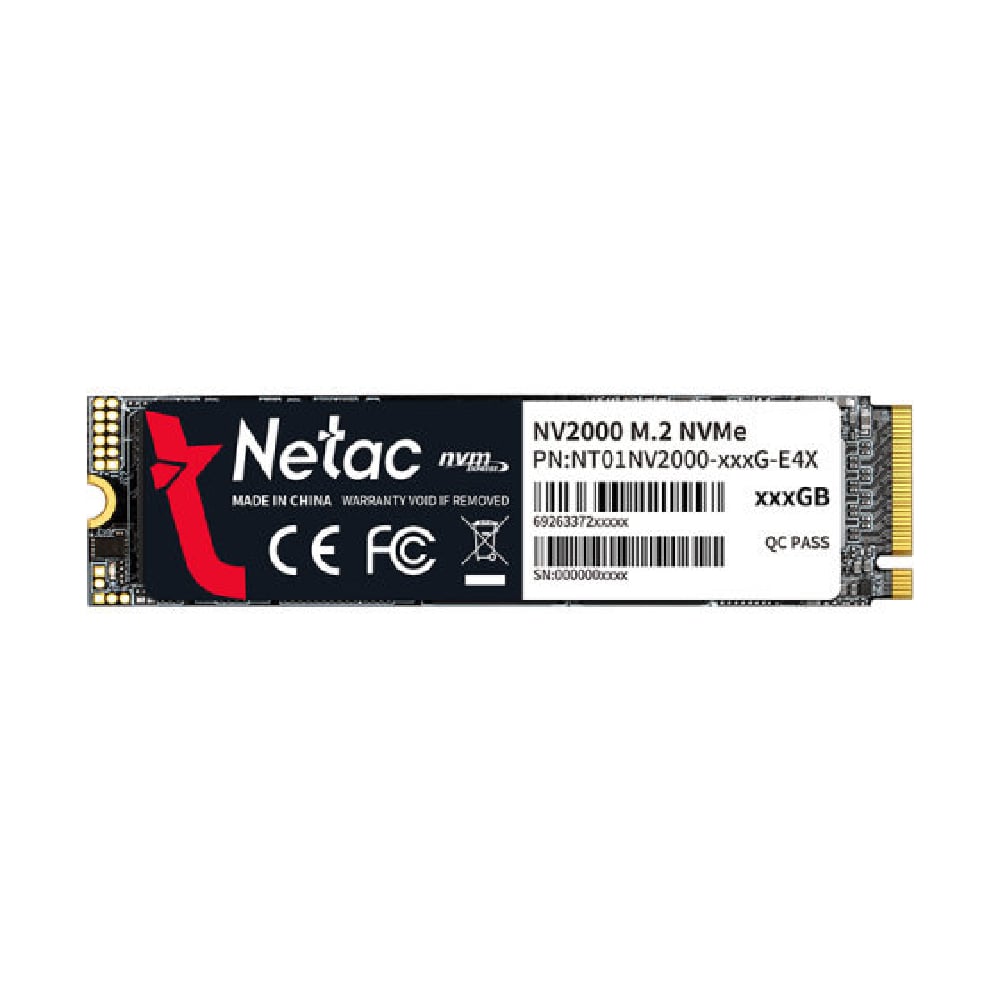 Netac NV2000 512GB M.2 NVMe PCIe 2280 SSD image 1